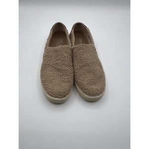 TOMS Shoes Sunset Faux‎ Shearling Slip-On Sneaker- Size 8.5, Brown, Fur